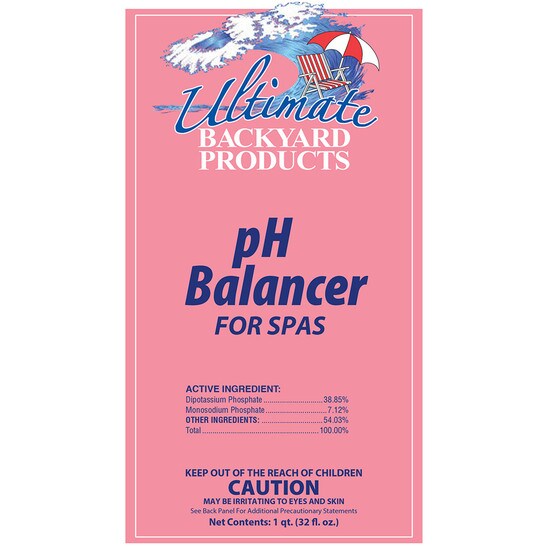 pH Balance For Spas - 1 Qt.